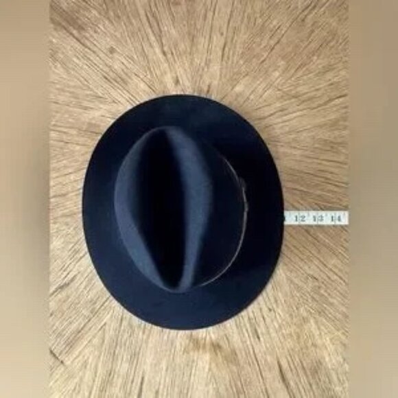 💥CLEARANCE💥 Bobby Lee Black Fedora Hat 100% Fur Felt - Unisex - Picture 5 of 6
